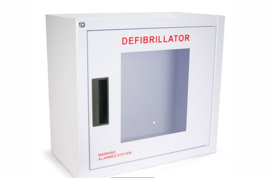Standard Size AED Wall Cabinet W/ Keyed Alarm