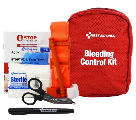 Bleeding Control Kit For California Regulation AB2260, Fabric Pouch