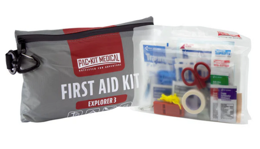 Large Explorer Watertight First Aid Kit, 103 Pieces