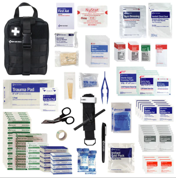 Load image into Gallery viewer, Attach &amp; Release Outdoor First Aid Kit, 133 Pieces
